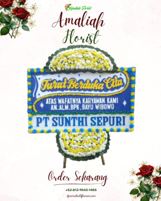 Papan Bunga Duka di Kuta Malaka