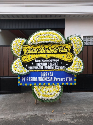 Papan Bunga Duka di Kuta Malaka