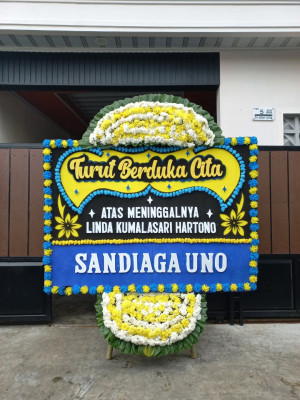 Papan Bunga Duka di Kuta Malaka